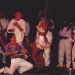 April 2nd 1991 - Ivo Araújo playing with samba band Kilombo dos Palmares at the Ballroom in New York City